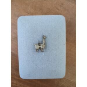 Vintage Sterling Llama Charm From Peru